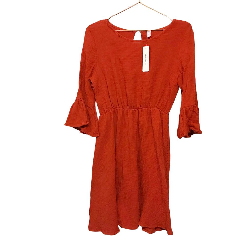 Order plus NWT gauze dress size small